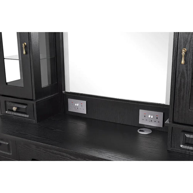 Barber Station with LED Barber Mirror - Britainnica III Barber Unit - DIR Store