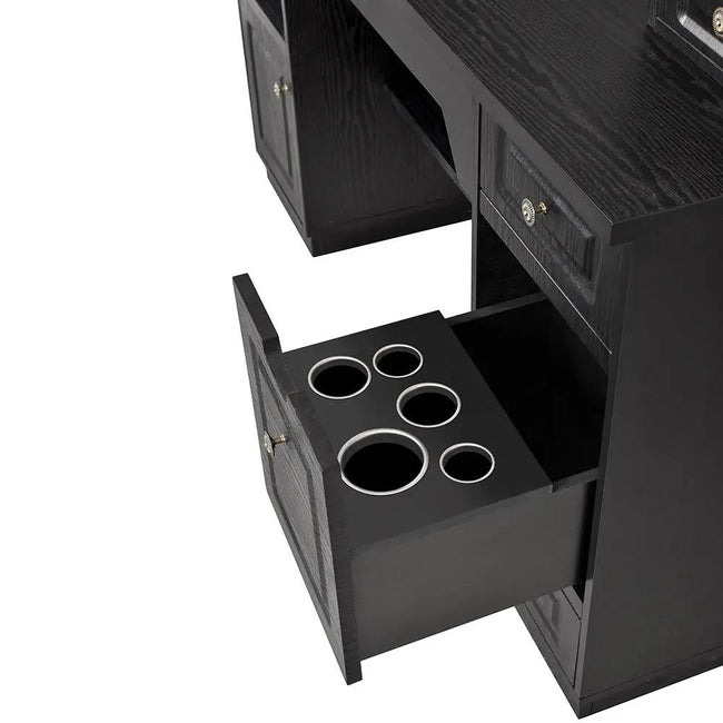 Barber Station with LED Barber Mirror - Britainnica III Barber Unit - DIR Store