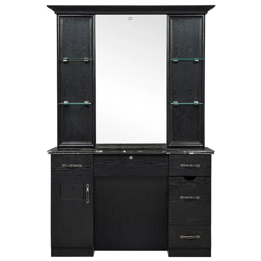 Barber Station with Barber Mirror - Champion Barber Unit - DIR Store