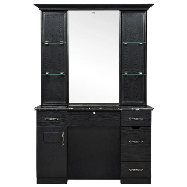 Barber Station with Barber Mirror - Champion Barber Unit - DIR Store