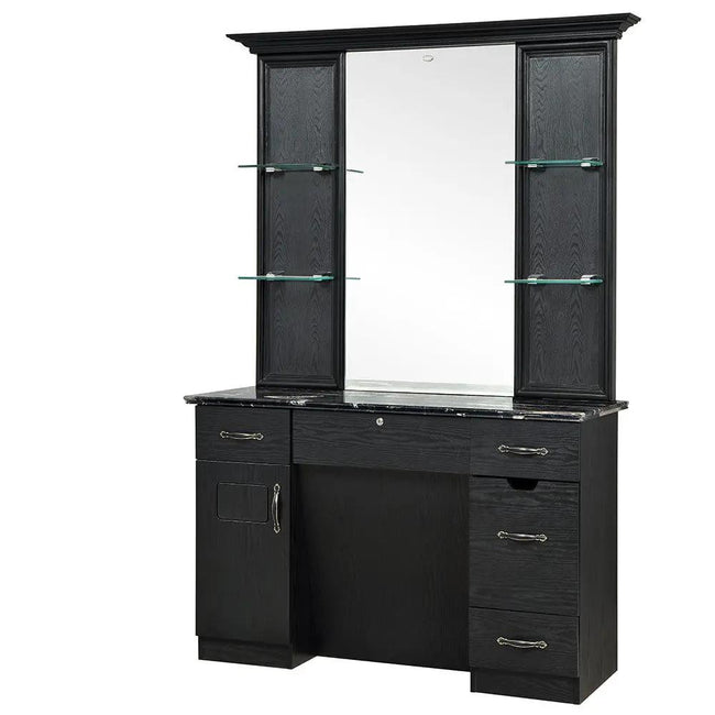 Barber Station with Barber Mirror - Champion Barber Unit - DIR Store