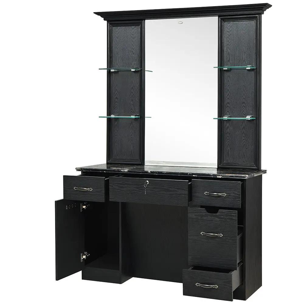 Barber Station with Barber Mirror - Champion Barber Unit - DIR Store