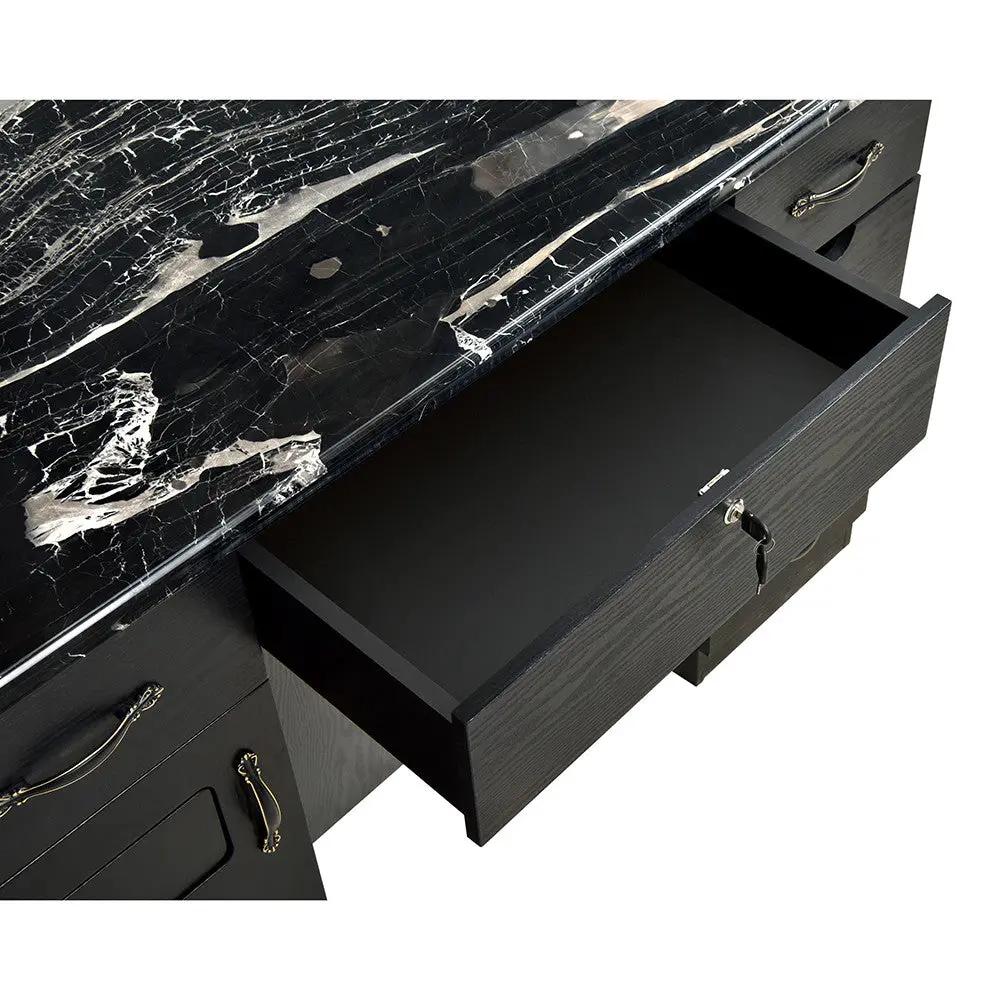 Barber Station with Barber Mirror - Champion Barber Unit - DIR Store