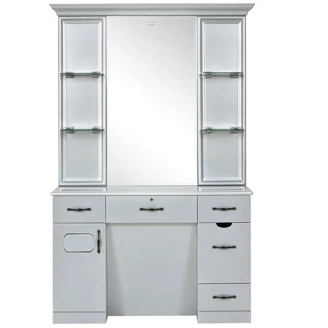 Barber Station with Barber Mirror - Champion Barber Unit - DIR Store