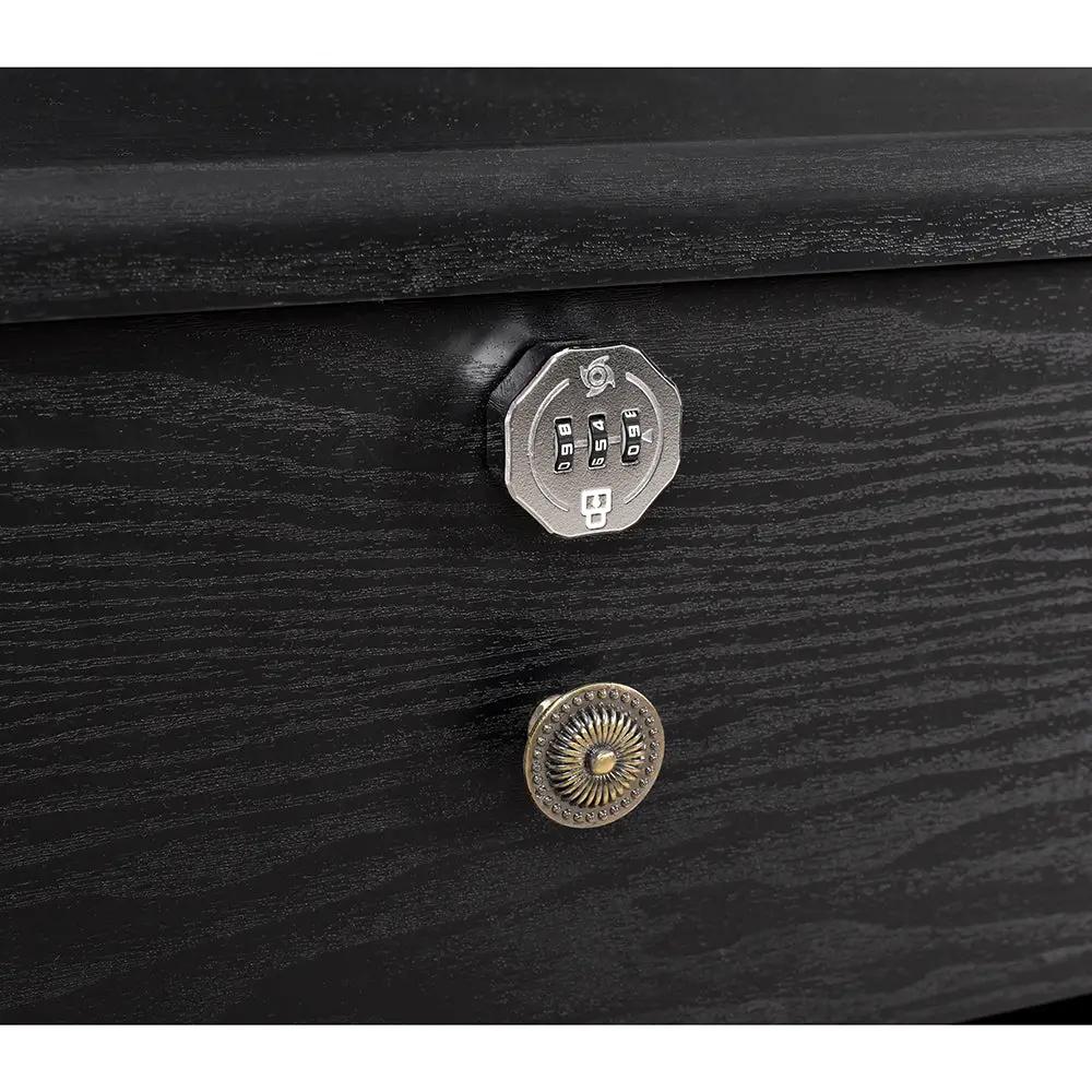 Barber Station with Frontwash Sink & LED Barber Mirror - Mohegan II Barber Unit - DIR Store