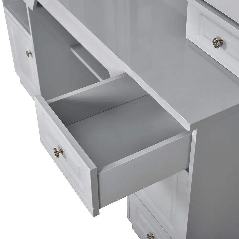 Barber Station with LED Barber Mirror - Britainnica III Barber Unit - DIR Store