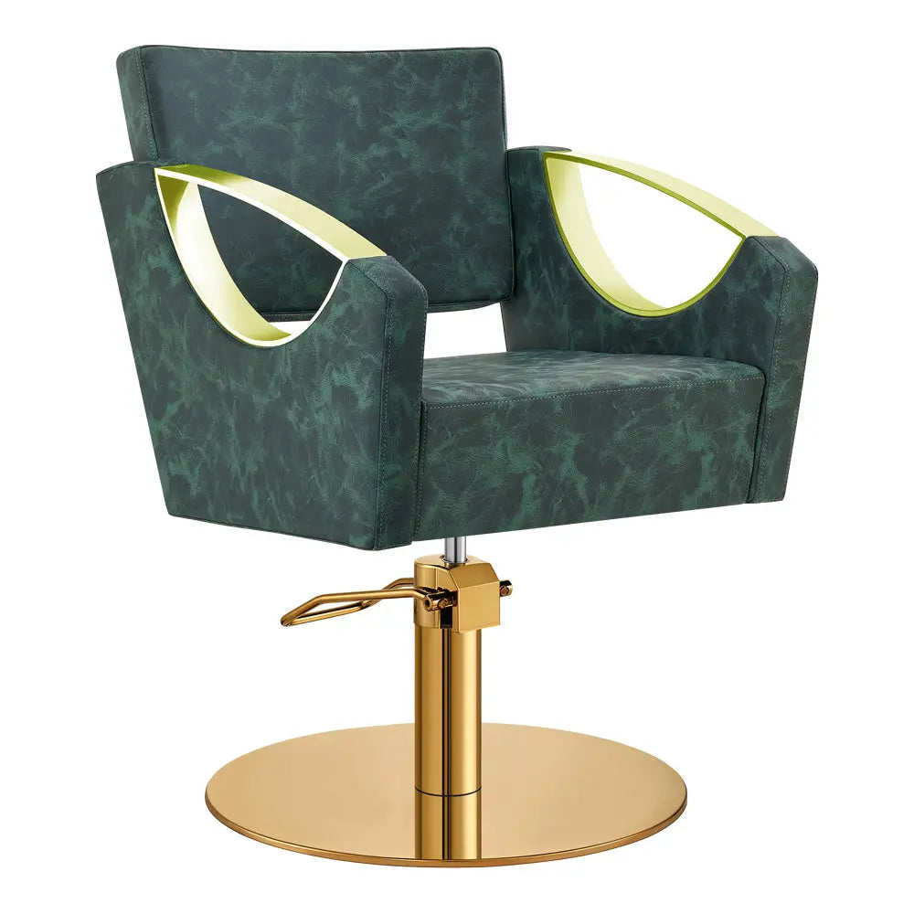 Salon Chair - Creativita Gold Styling Chair DIR Store