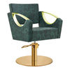 Salon Chair - Creativita Gold Styling Chair DIR Store