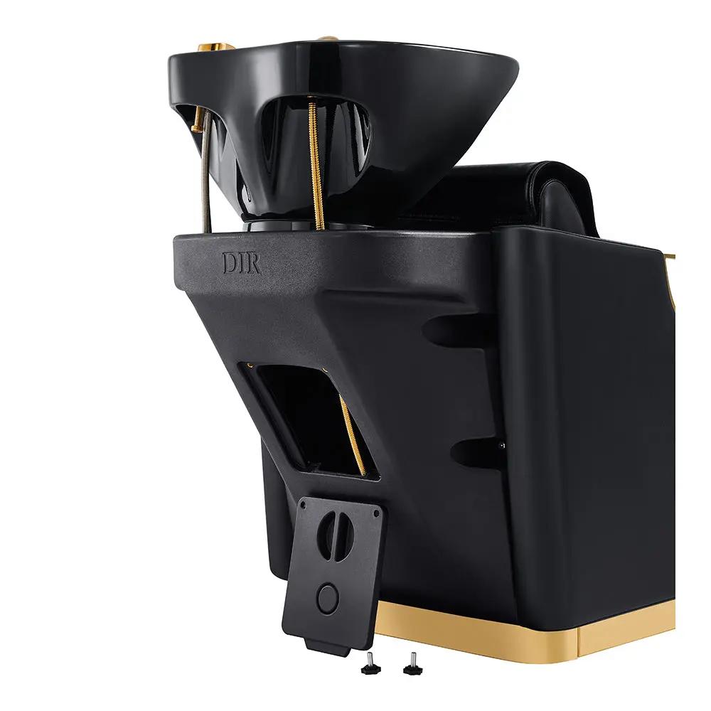 Gold Salon Backwash Unit with Basin - Electric Adjustable Legrest Extension - Victoria - DIR Store