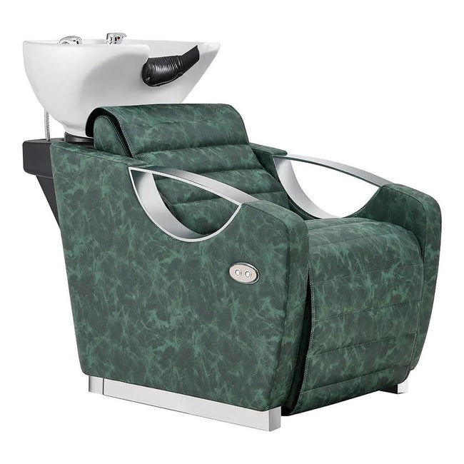 Beauty Salon Backwash Basin Chair - Adjustable Leg Rest Extension Victoria - DIR Store