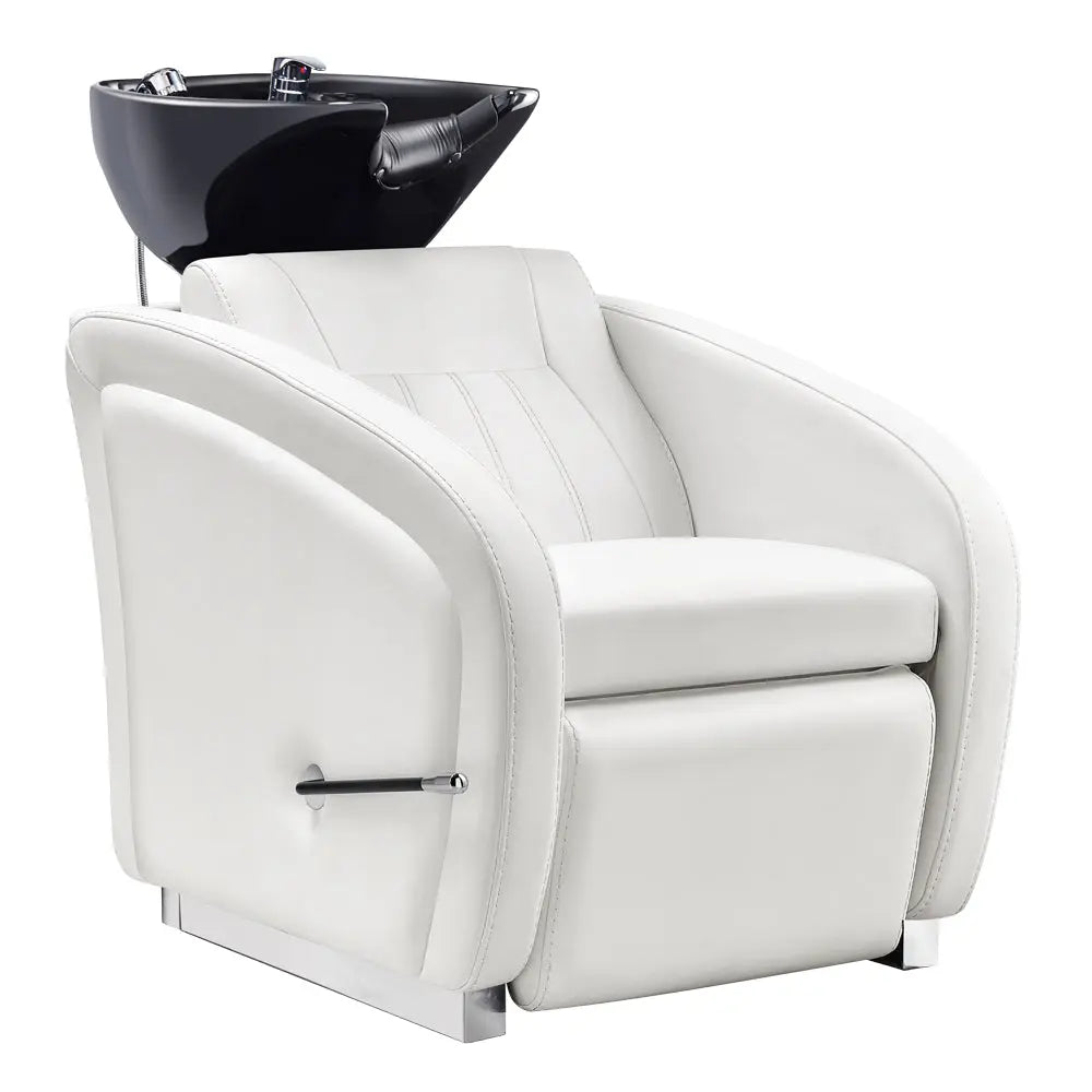 Beauty Salon Backwash Unit with Adjustable Basin & Adjustable Legrest - Anode DIR Store
