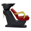 Beauty Salon Backwash Unit with Adjustable Basin & Seat - Beckman Gold Backwash Unit DIR Store