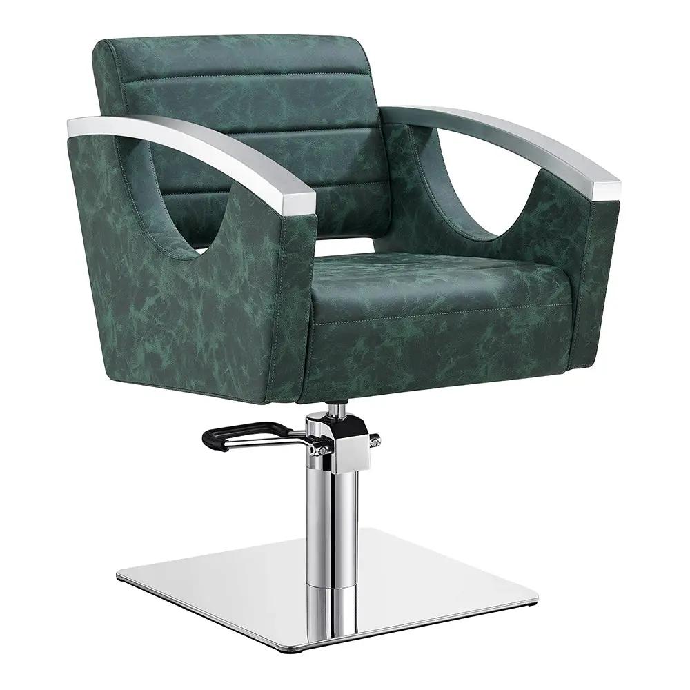 Salon Chair with Stainless Steel Armrest - Bello Styling Chair - DIR Store