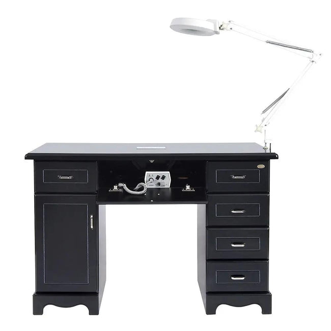 Beauty Salon Nail Table / Manicure Station with Dust Collector - Paris - DIR Store