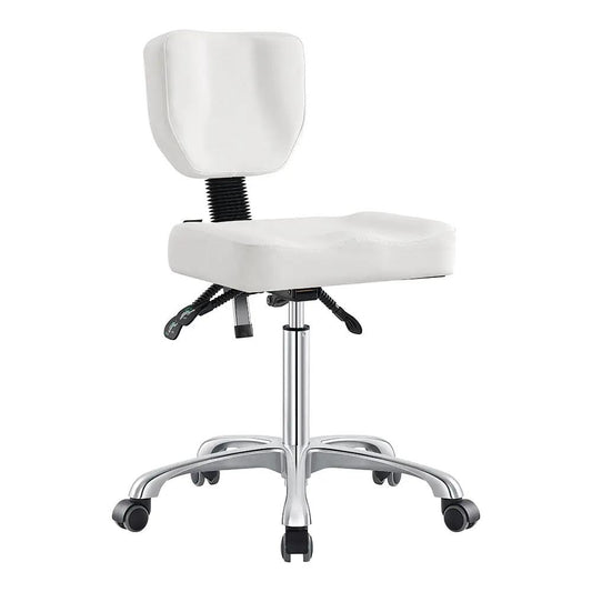 Beauty Clinic Stool with Backrest - Cadence Beauty Stool - DIR Store