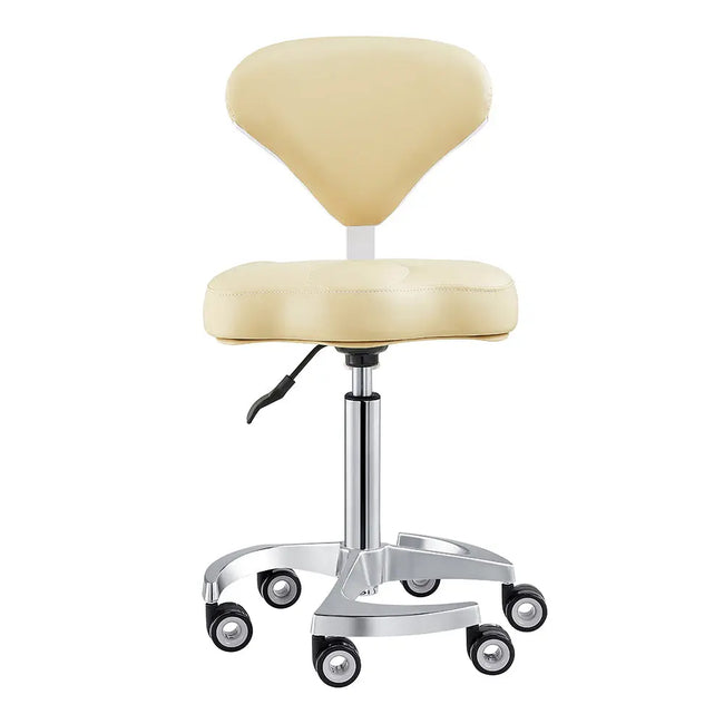 Beauty Stool with Adjustable Backrest and Swivel - Zen DIR Store