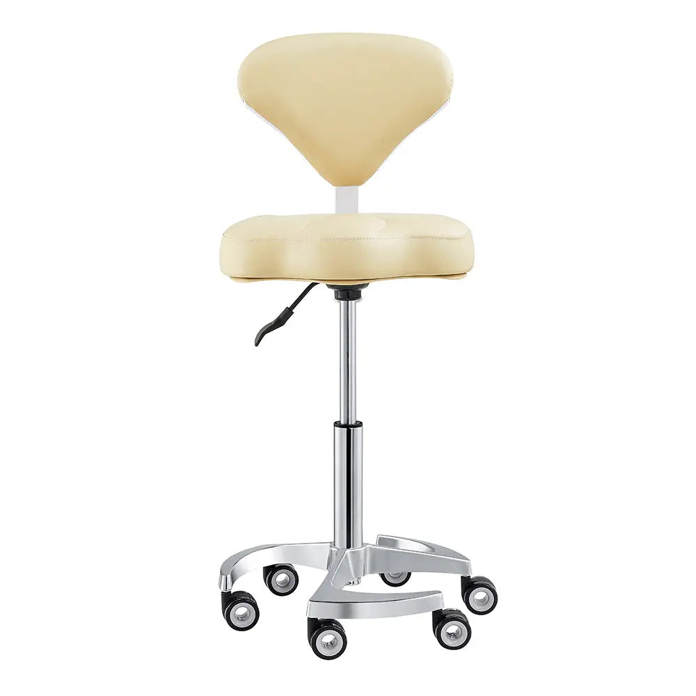 Beauty Stool with Adjustable Backrest and Swivel - Zen DIR Store