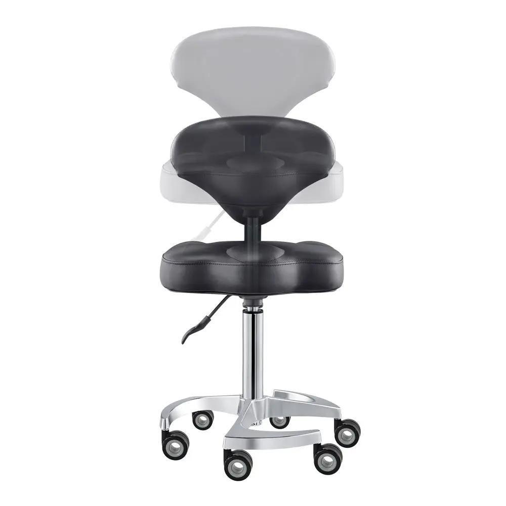 Beauty Stool with Adjustable Backrest and Swivel - Zen - DIR Store