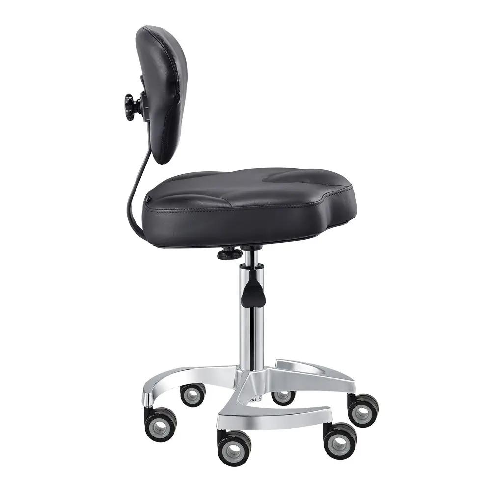 Beauty Stool with Adjustable Backrest and Swivel - Zen - DIR Store