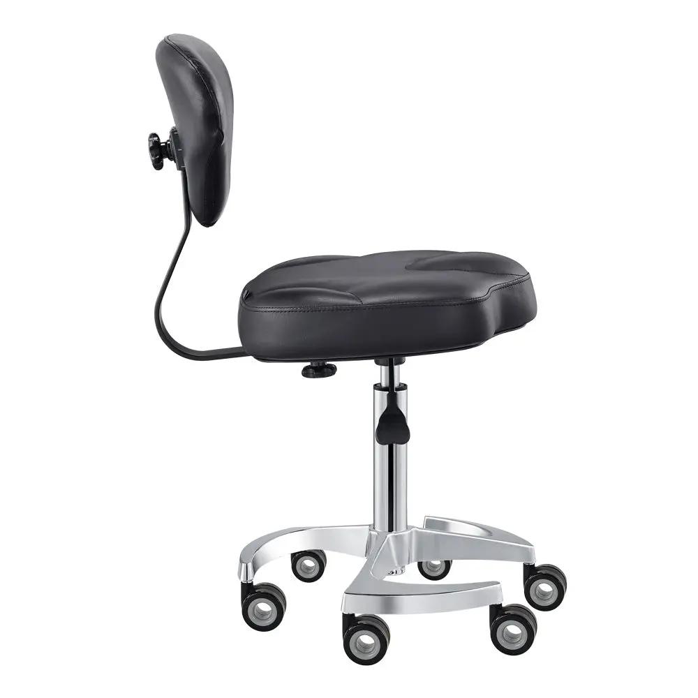Beauty Stool with Adjustable Backrest and Swivel - Zen - DIR Store