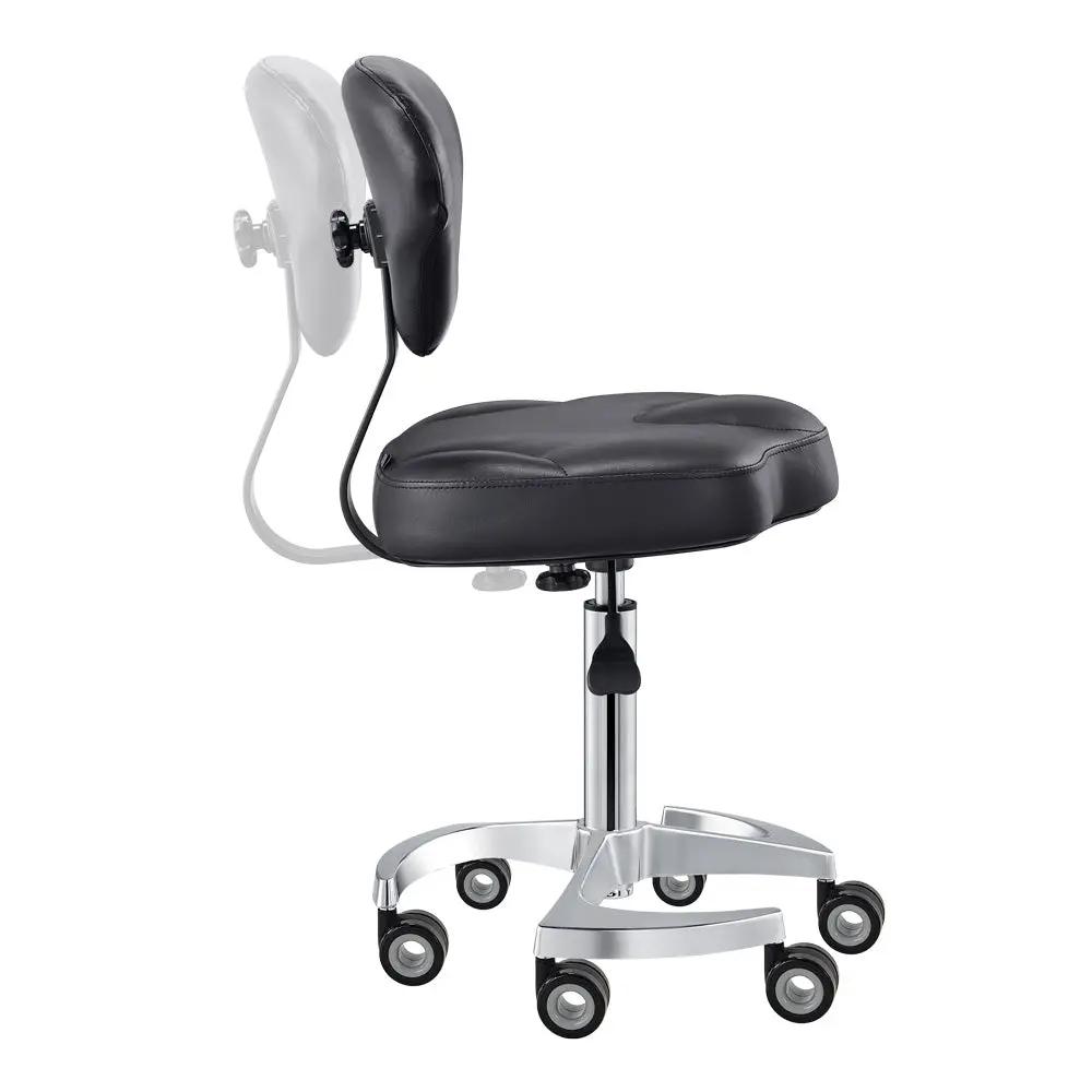 Beauty Stool with Adjustable Backrest and Swivel - Zen - DIR Store