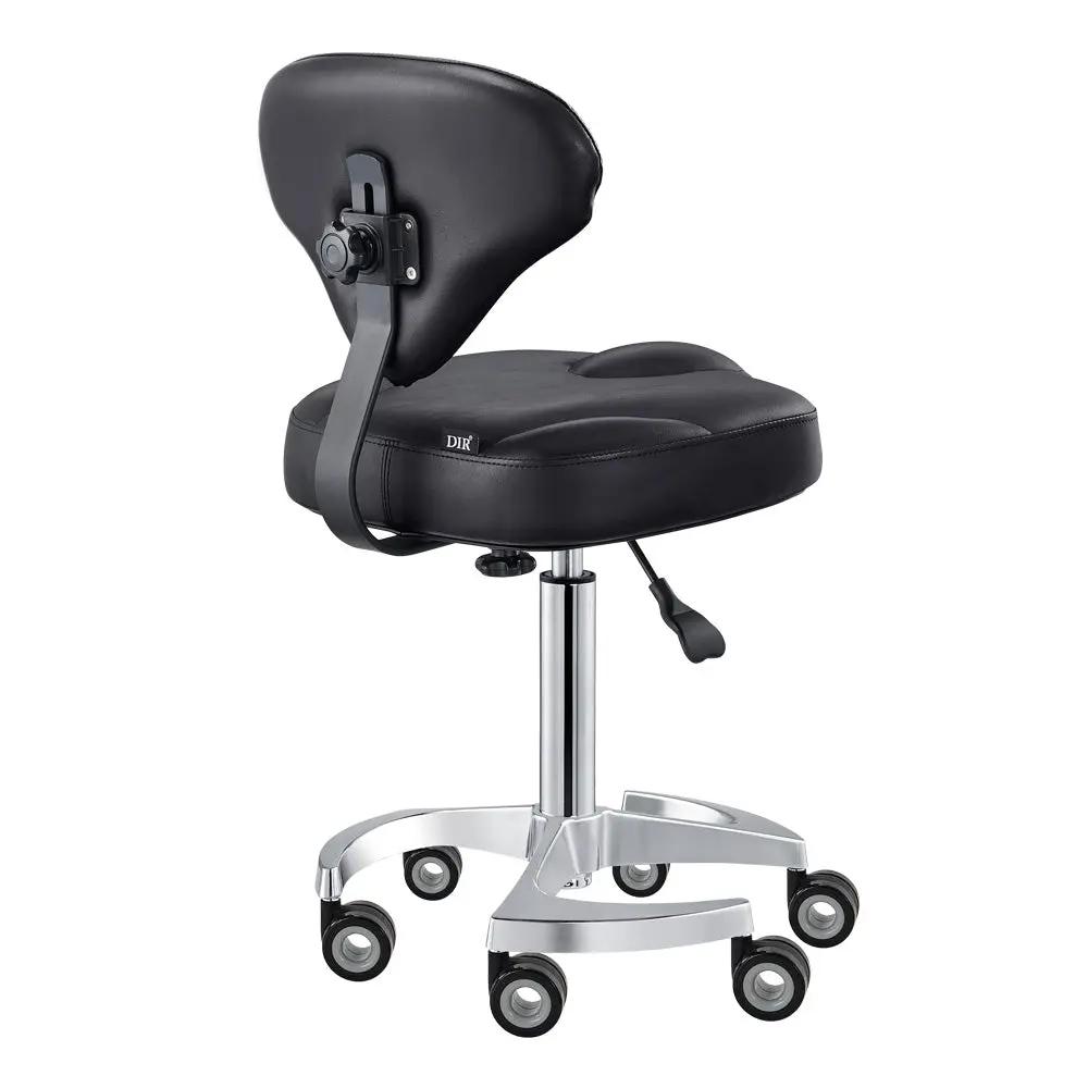 Beauty Stool with Adjustable Backrest and Swivel - Zen - DIR Store