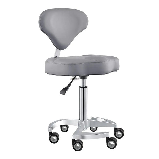 Beauty Stool with Adjustable Backrest and Swivel - Zen - DIR Store