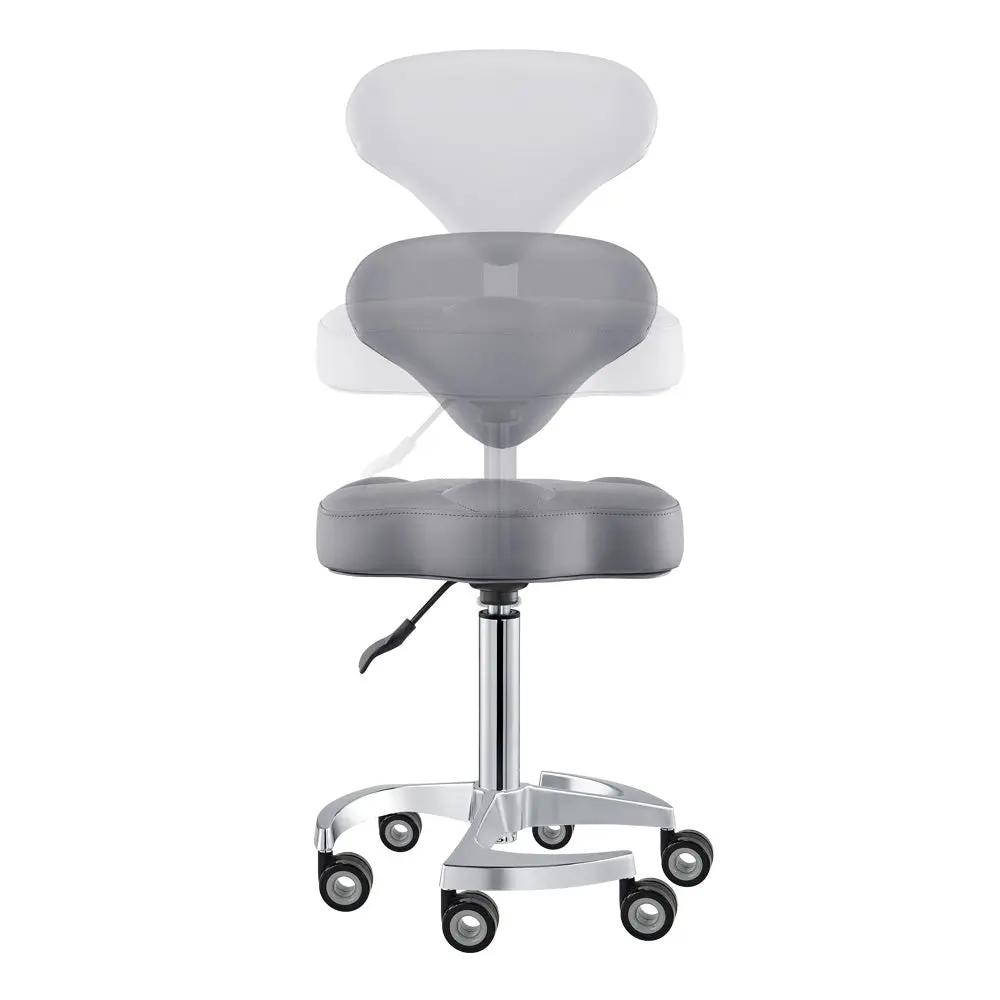 Beauty Stool with Adjustable Backrest and Swivel - Zen - DIR Store