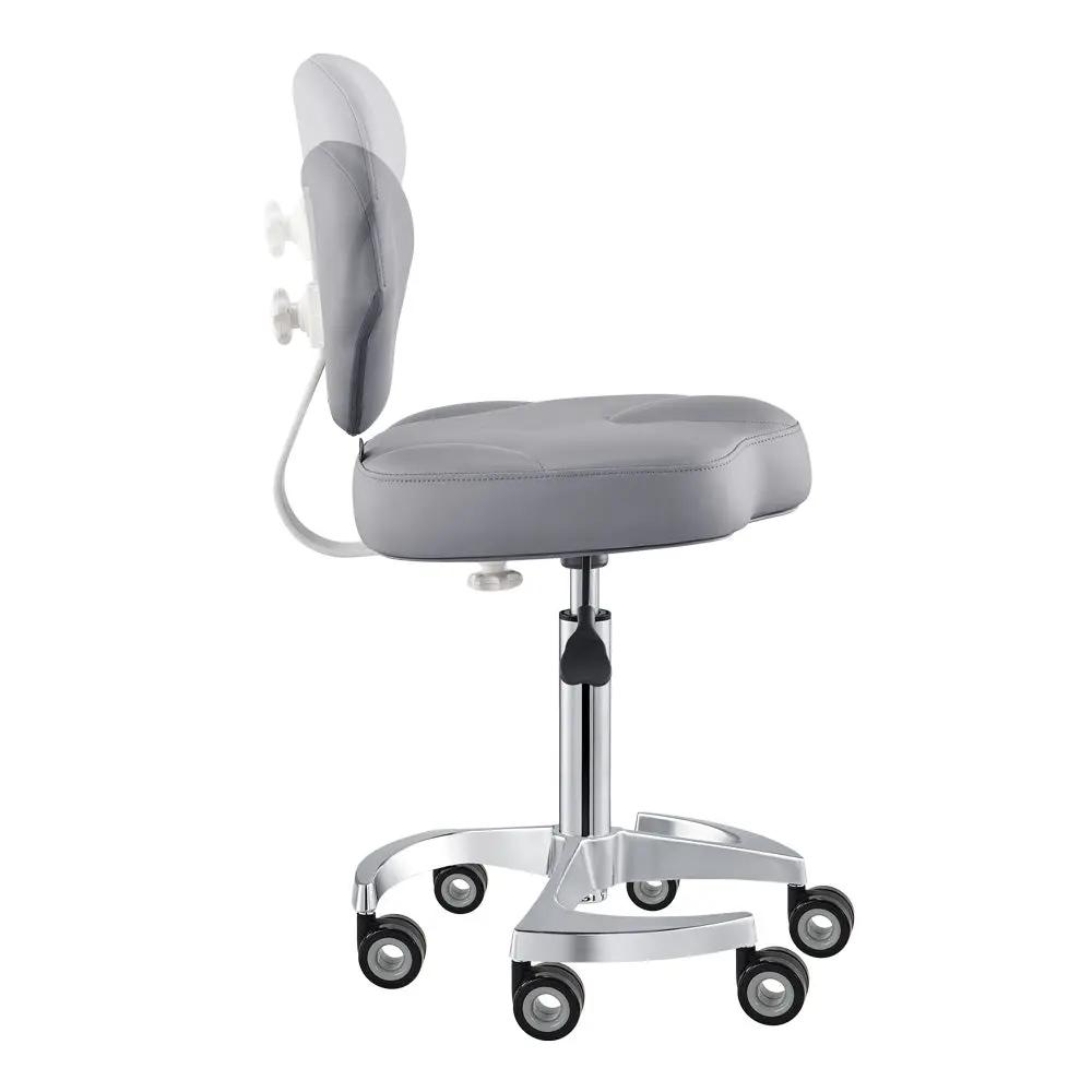 Beauty Stool with Adjustable Backrest and Swivel - Zen - DIR Store