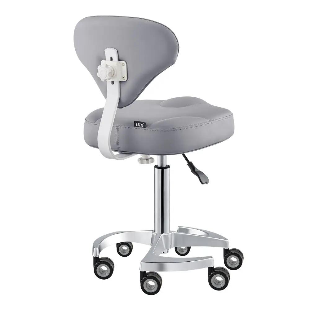 Beauty Stool with Adjustable Backrest and Swivel - Zen - DIR Store