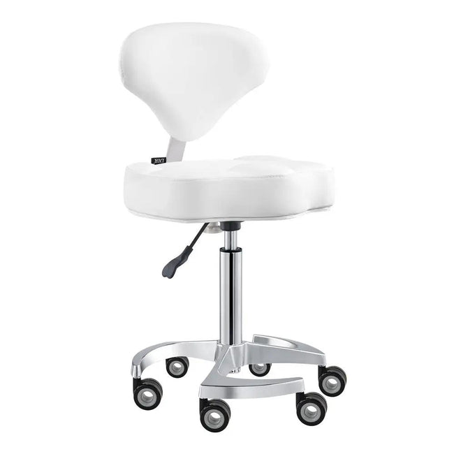 Beauty Stool with Adjustable Backrest and Swivel - Zen - DIR Store