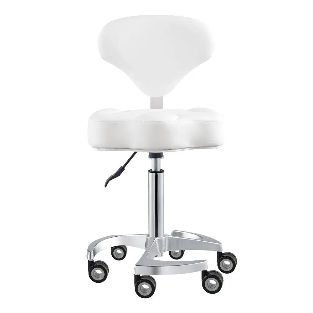 Beauty Stool with Adjustable Backrest and Swivel - Zen - DIR Store