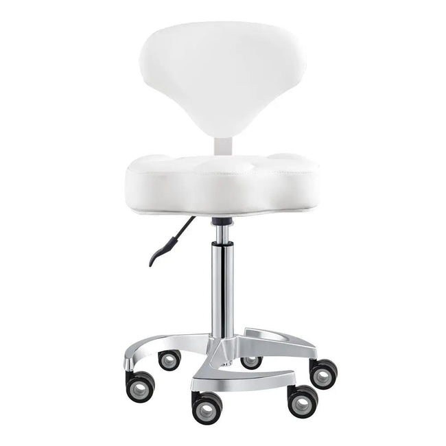 Beauty Stool with Adjustable Backrest and Swivel - Zen - DIR Store