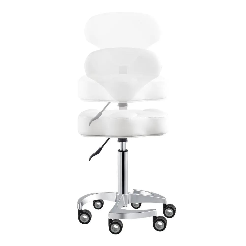 Beauty Stool with Adjustable Backrest and Swivel - Zen - DIR Store