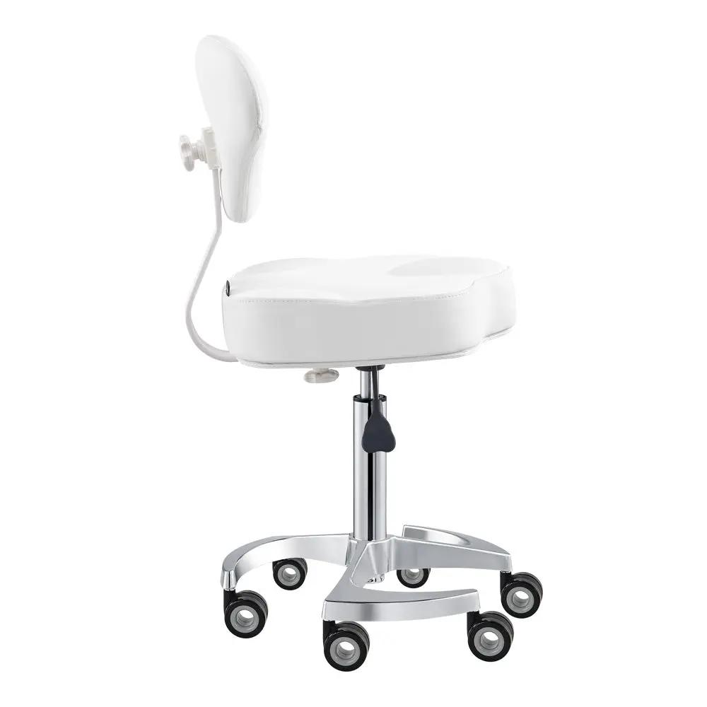 Beauty Stool with Adjustable Backrest and Swivel - Zen - DIR Store
