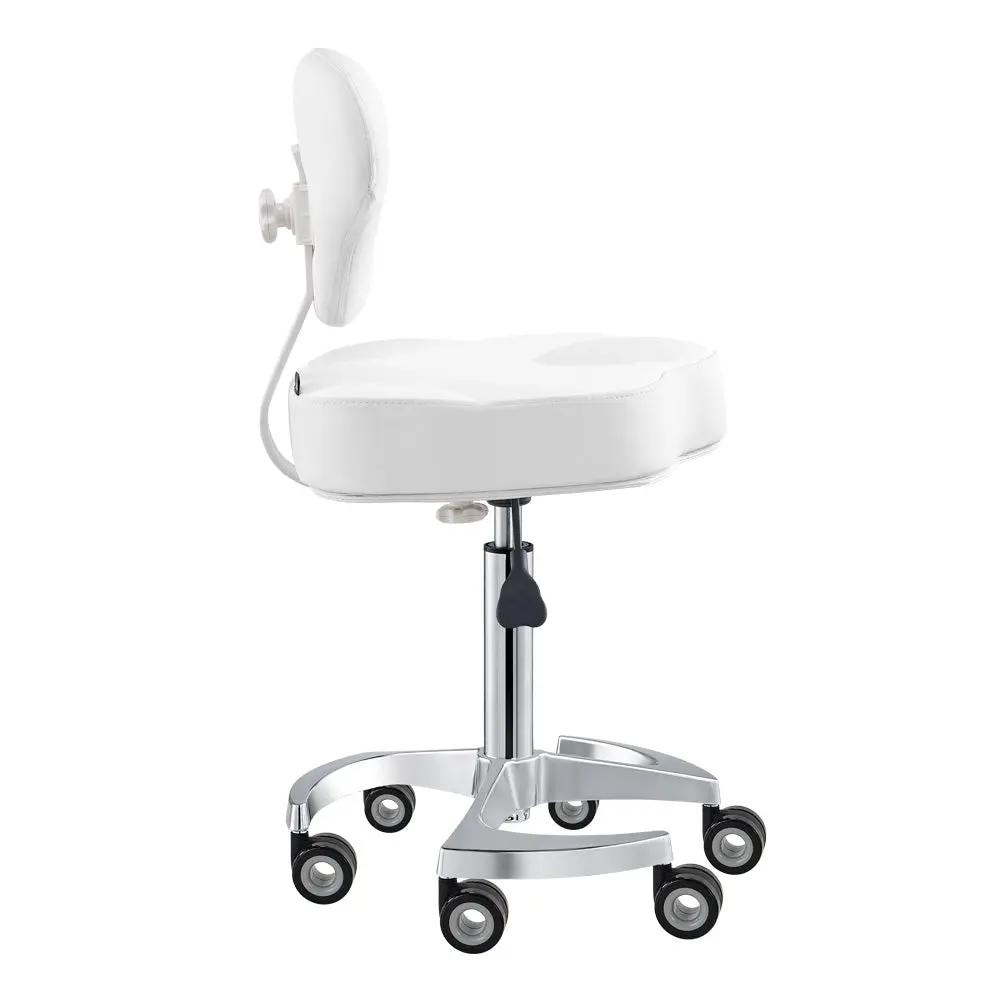 Beauty Stool with Adjustable Backrest and Swivel - Zen - DIR Store