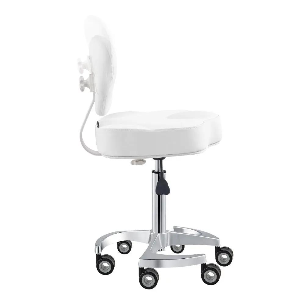 Beauty Stool with Adjustable Backrest and Swivel - Zen - DIR Store