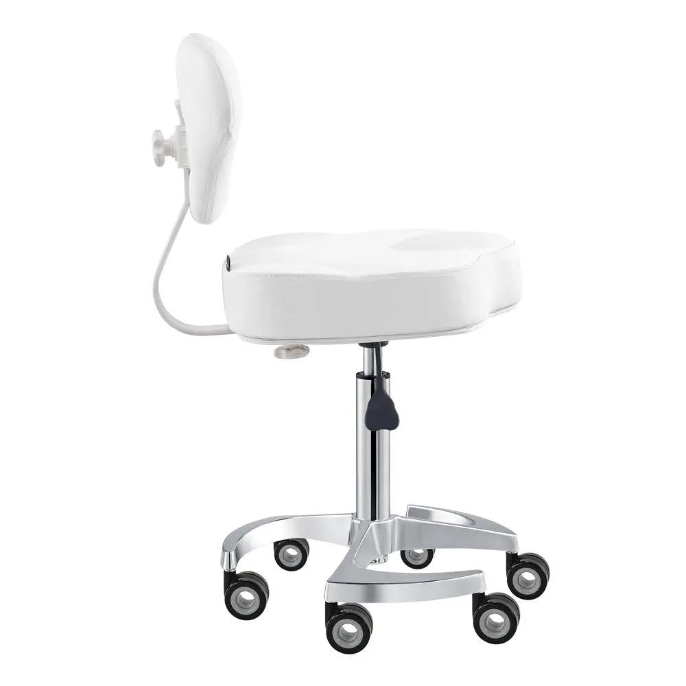 Beauty Stool with Adjustable Backrest and Swivel - Zen - DIR Store