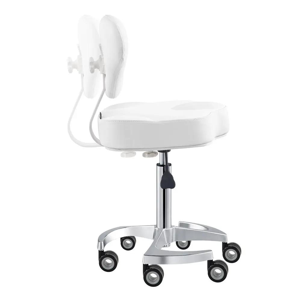 Beauty Stool with Adjustable Backrest and Swivel - Zen - DIR Store