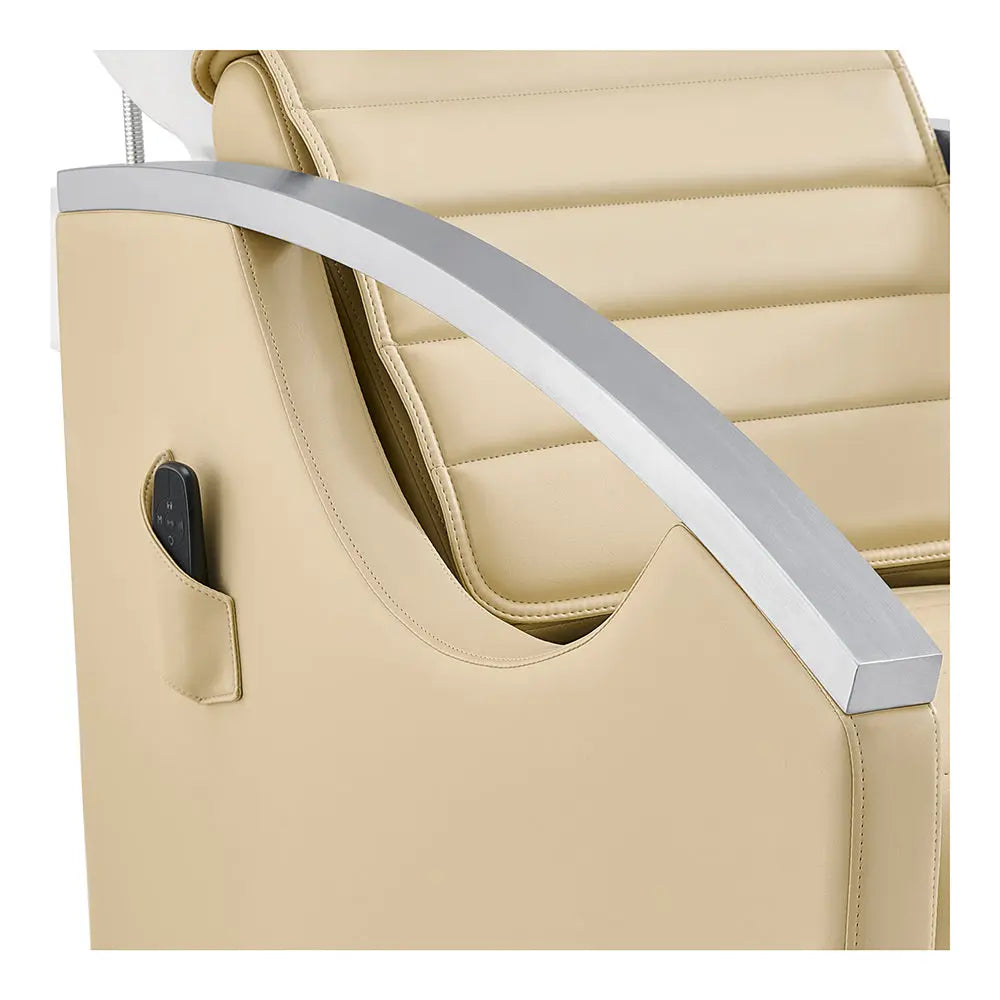 Beauty Salon Electric Massage Backwash Unit / Chair with Basin & Adjustable Seat- Bella V DIR Store