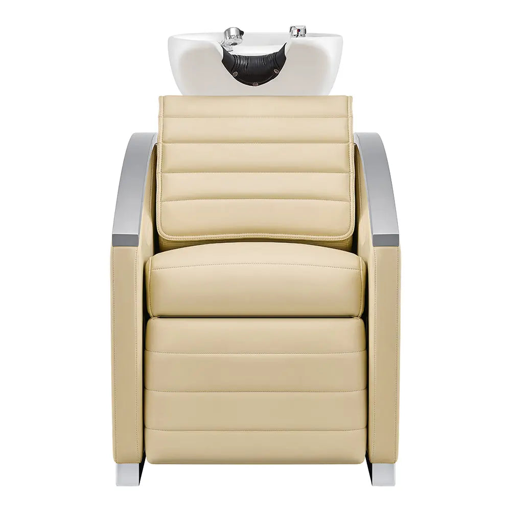 Beauty Salon Electric Massage Backwash Unit / Chair with Basin & Adjustable Seat- Bella V DIR Store