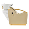 Beauty Salon Electrical Massage Backwash Unit with Adjustable Basin and Seat- Bella Gold Backwash DIR Store