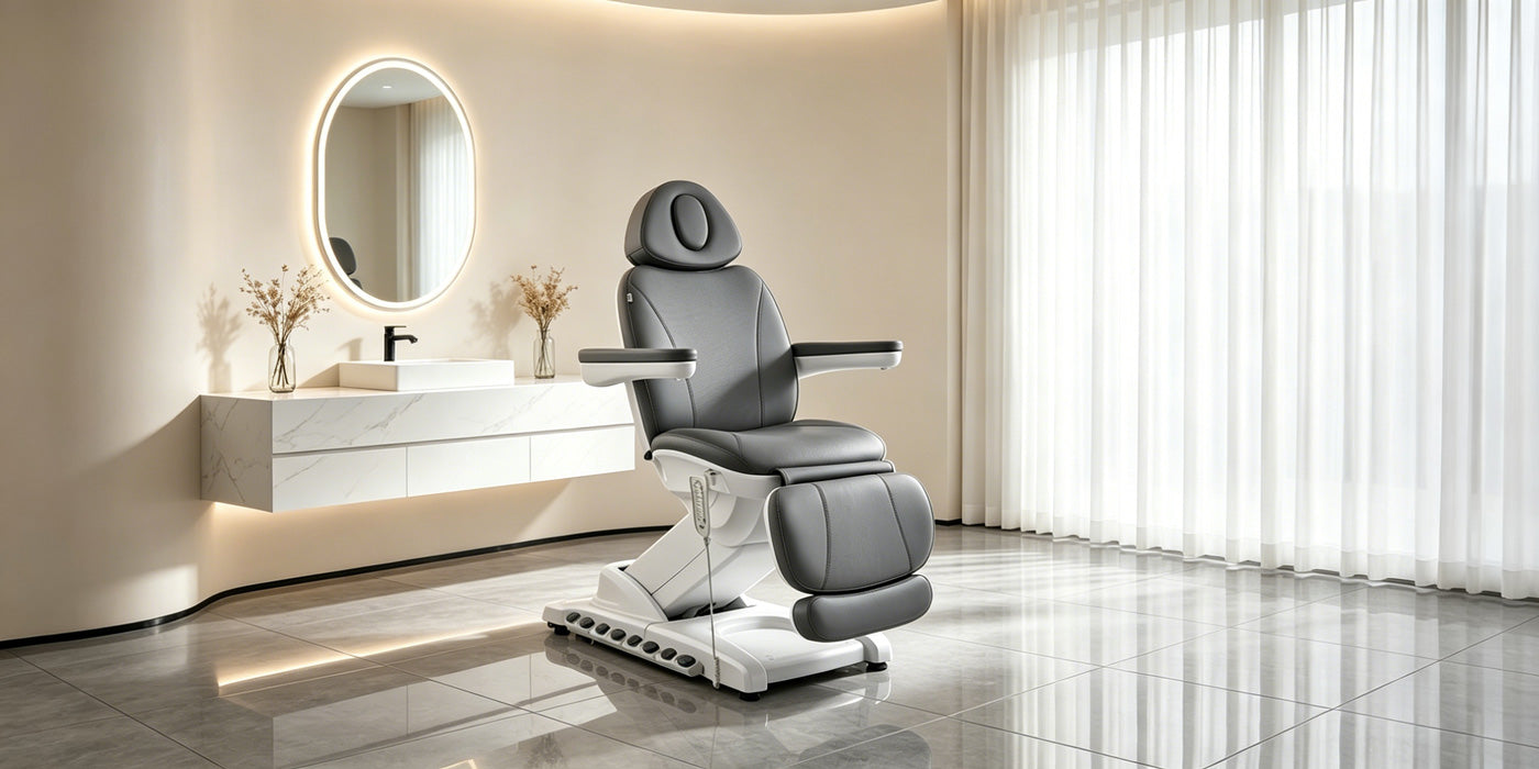 Electric Clinic Facial Treatment -kauneussänky - Apollo-2G kauneussohva, 4 moottoria- detail - DIR Store