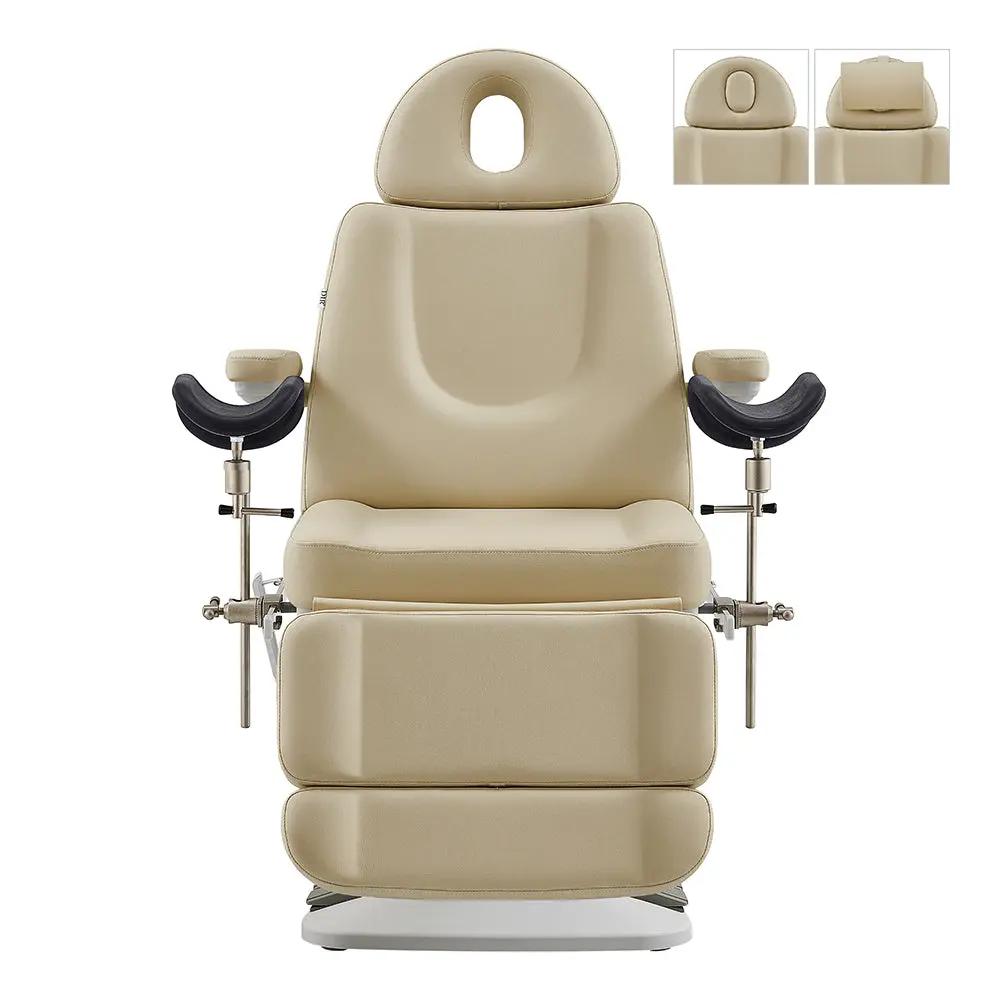 Gynecology Bed with Leg Stirrups Support - Geneva Examination Chair with 4 Motors - DIR Store