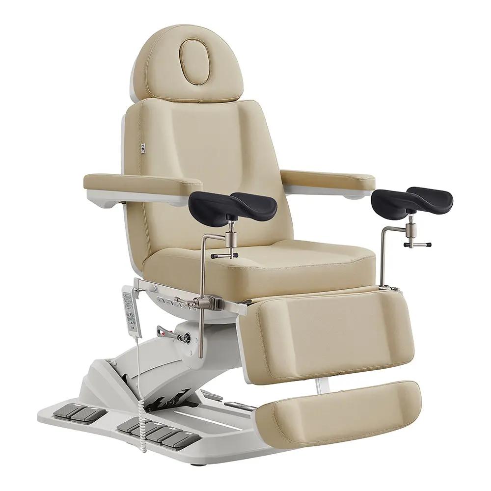 Gynecology Bed with Leg Stirrups Support - Geneva Examination Chair with 4 Motors - DIR Store