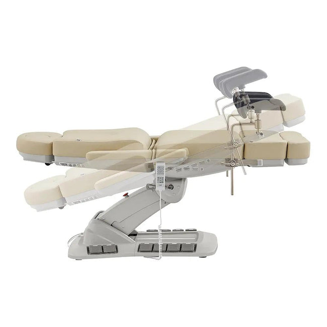 Gynecology Bed with Leg Stirrups Support - Geneva Examination Chair with 4 Motors - DIR Store