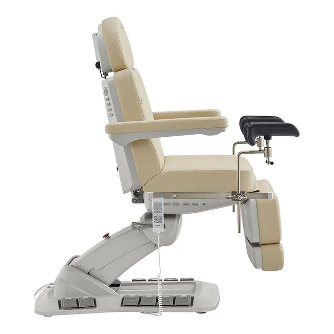 Gynecology Bed with Leg Stirrups Support - Geneva Examination Chair with 4 Motors - DIR Store