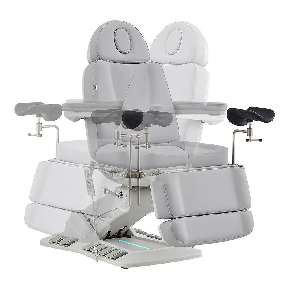 Gynecology Bed with Leg Stirrups Support - Geneva Examination Chair with 4 Motors - DIR Store