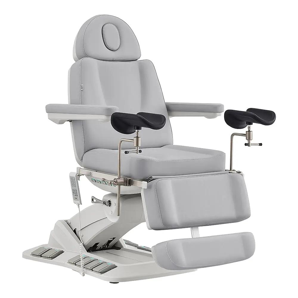 Gynecology Bed with Leg Stirrups Support - Geneva Examination Chair with 4 Motors - DIR Store