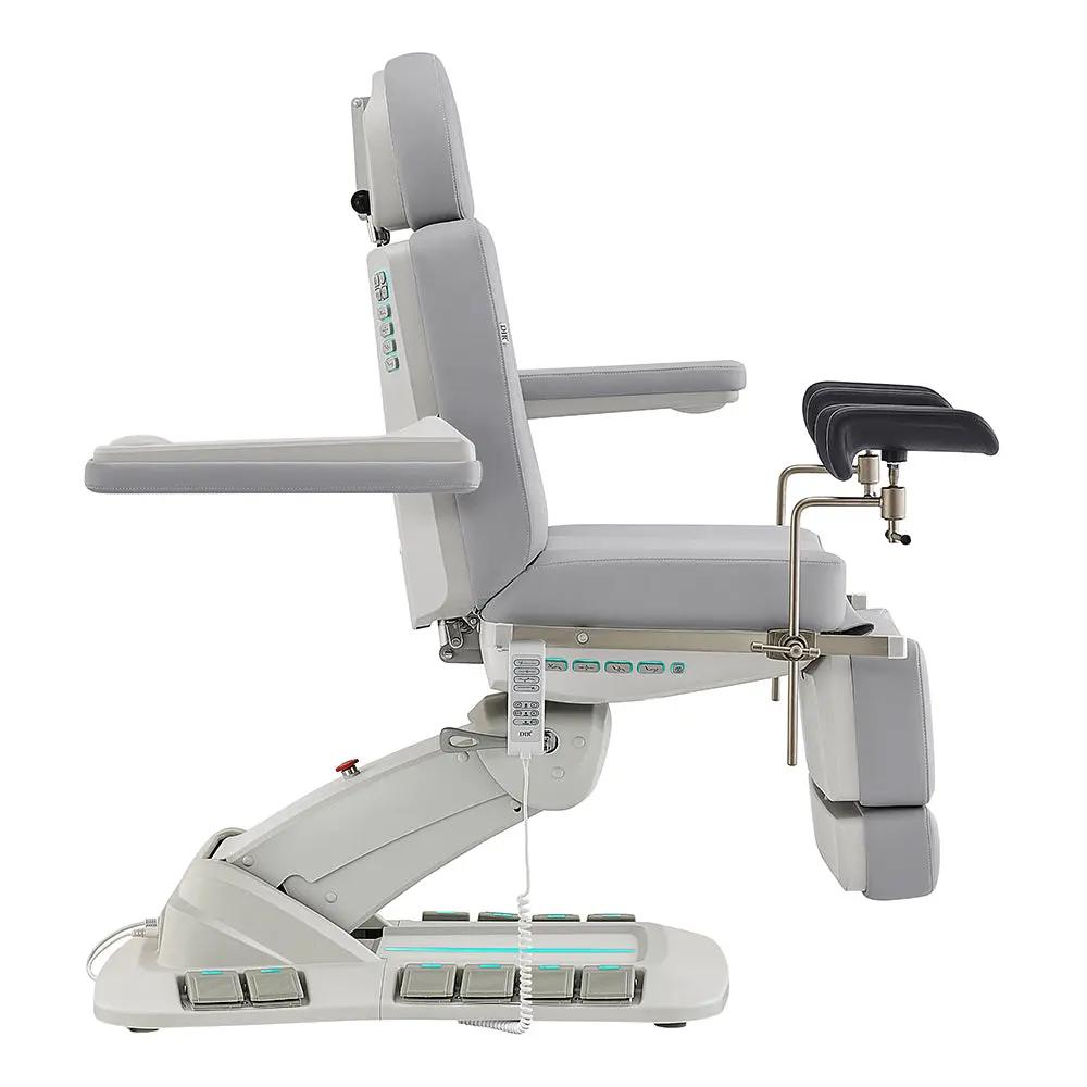 Gynecology Bed with Leg Stirrups Support - Geneva Examination Chair with 4 Motors - DIR Store